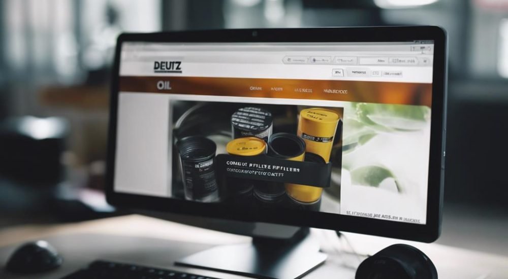 purchasing deutz oil filters